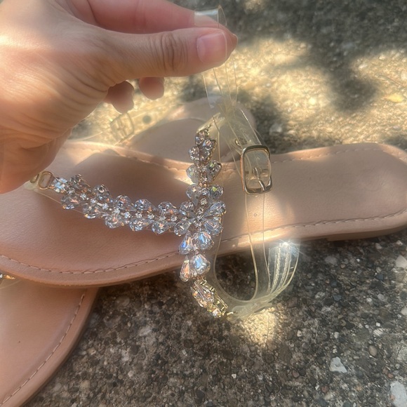 Crystal Embellished Sandals - Picture 7 of 10